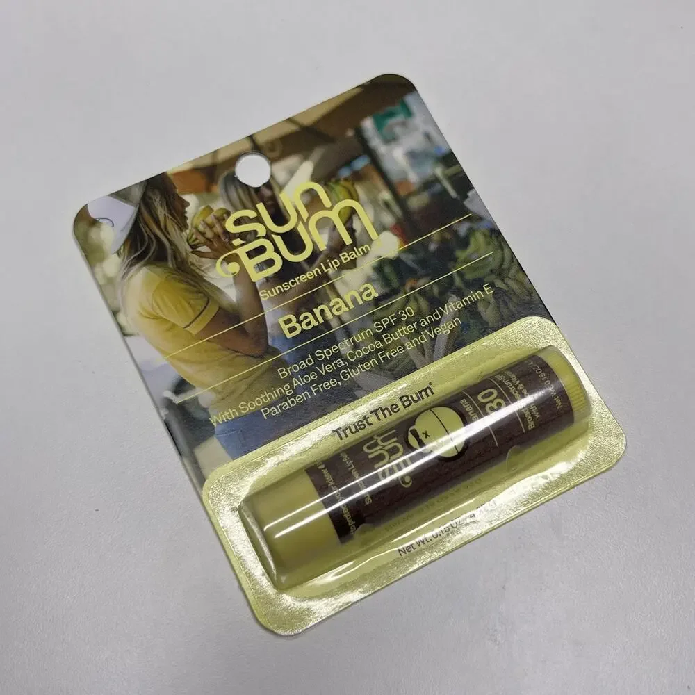 Sun Bum Broad Spectrum SPF 30 Sunscreen Lip Balm w/ Aloe + Cacao Butter — Banana